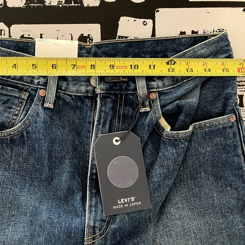 Levi’s Made In Japan Barrel Jeans - A Relaxed Fit with Ankle Length - Picture 3 of 6
